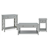 3Pce Jane Coffee Table , Side Table & Console