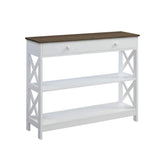 Oxford Oak Top Drawer Console