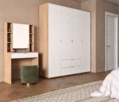 Niyra 4 Door Wardrobe