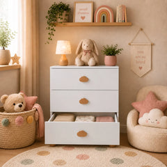 Cloudy Kids 3 Drawer Unit