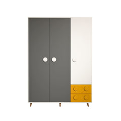 Cloudy 3 Door Kids Wardrobe