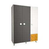 Cloudy 3 Door Kids Wardrobe