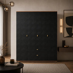 Niyra 4 Door Wardrobe