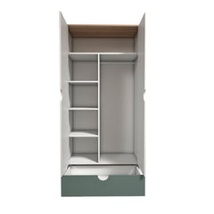 Nova 2 Door Wardrobe Kids Bedroom Set