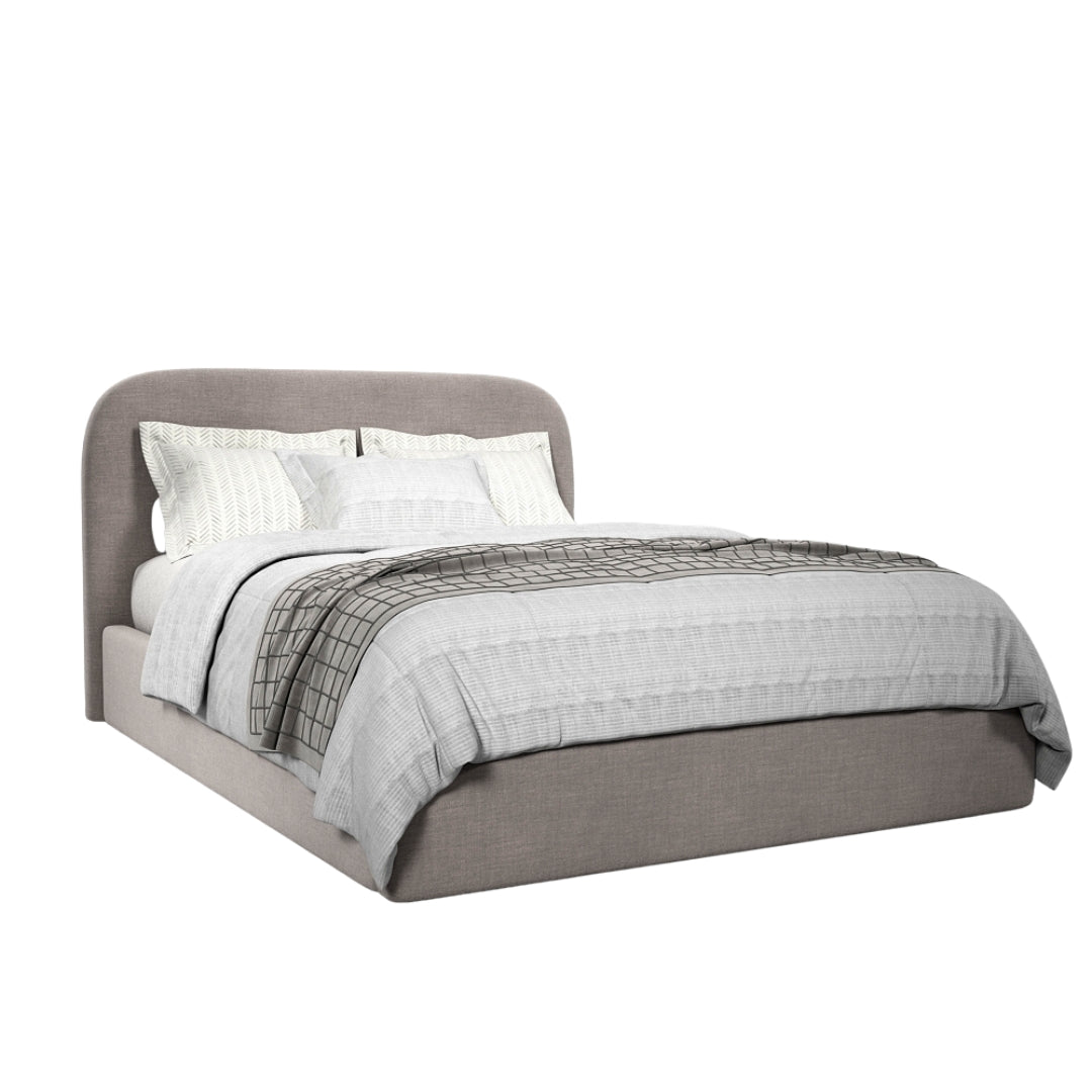 Lana Linen Bed - Footer Base