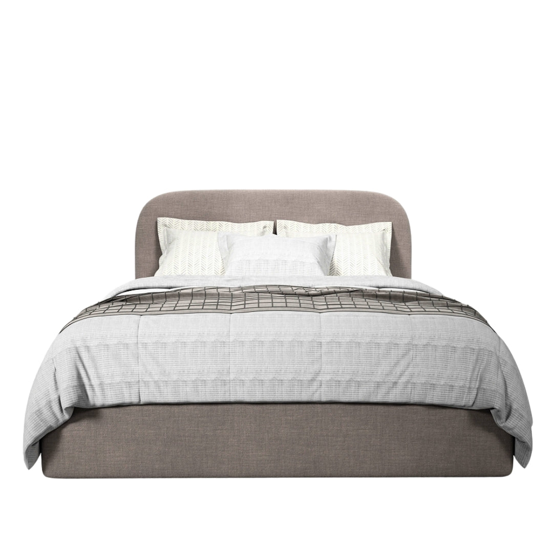 Lana Linen Bed - Footer Base
