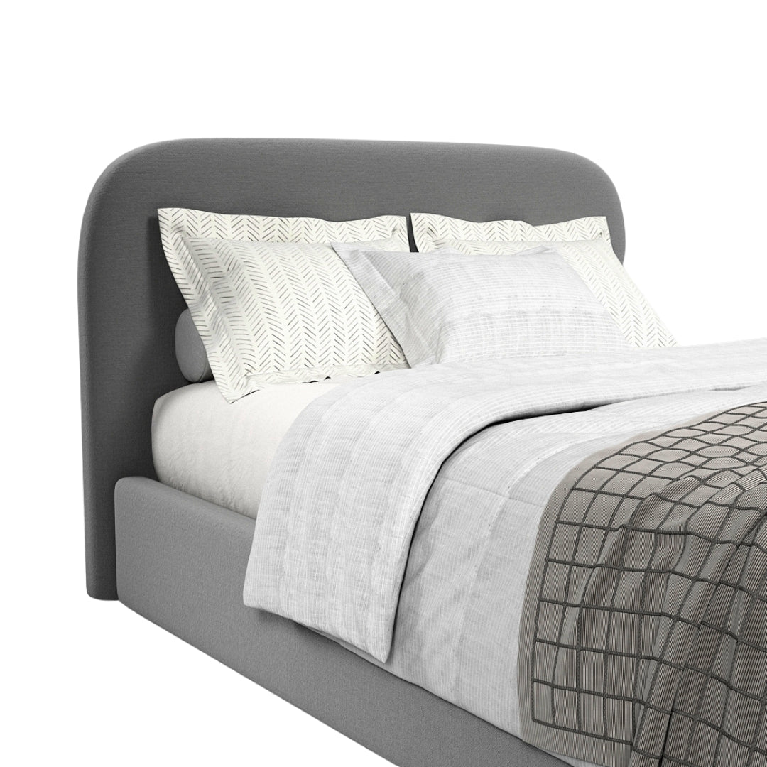 Lana Linen Bed - Footer Base