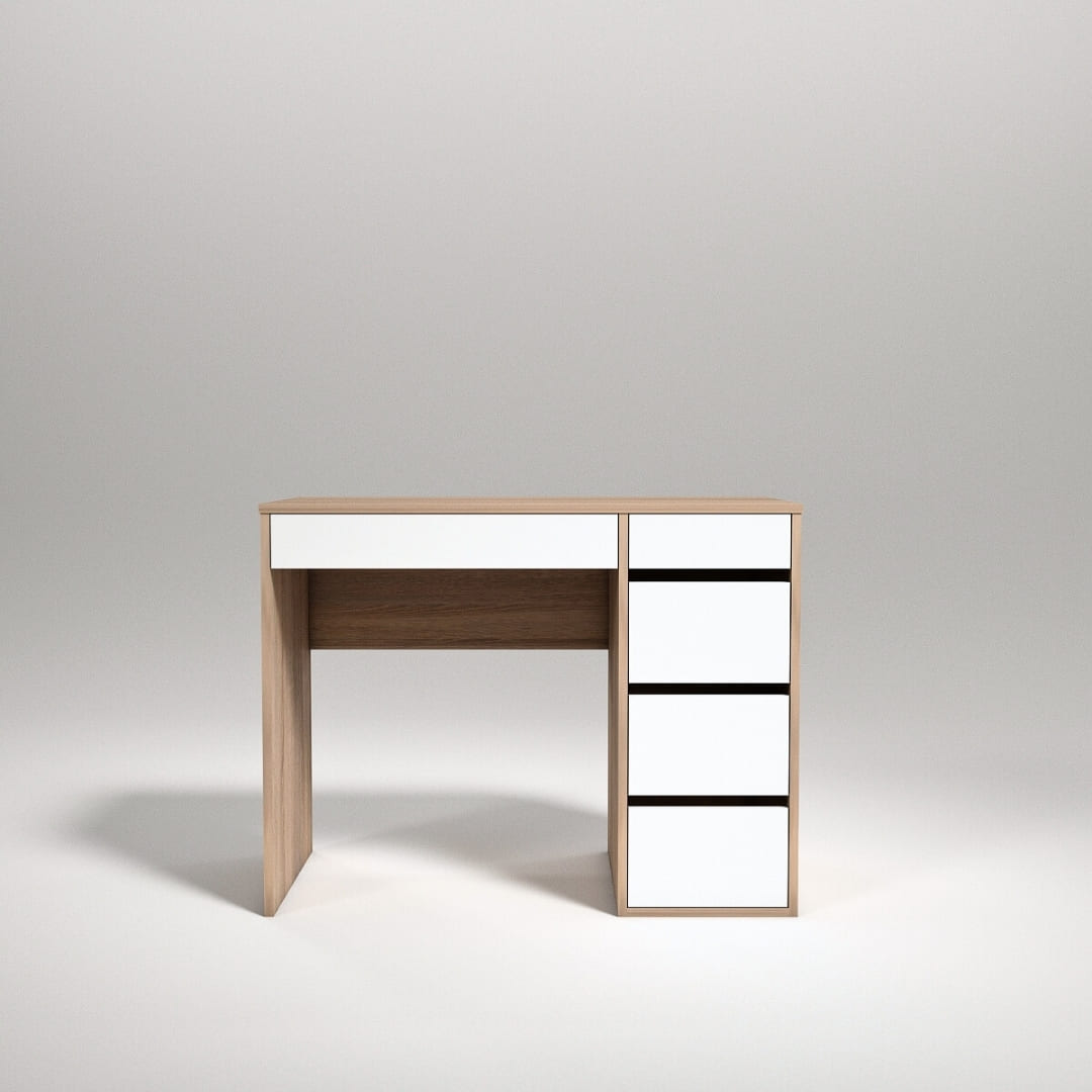 Sylis 5-Drawer Desk
