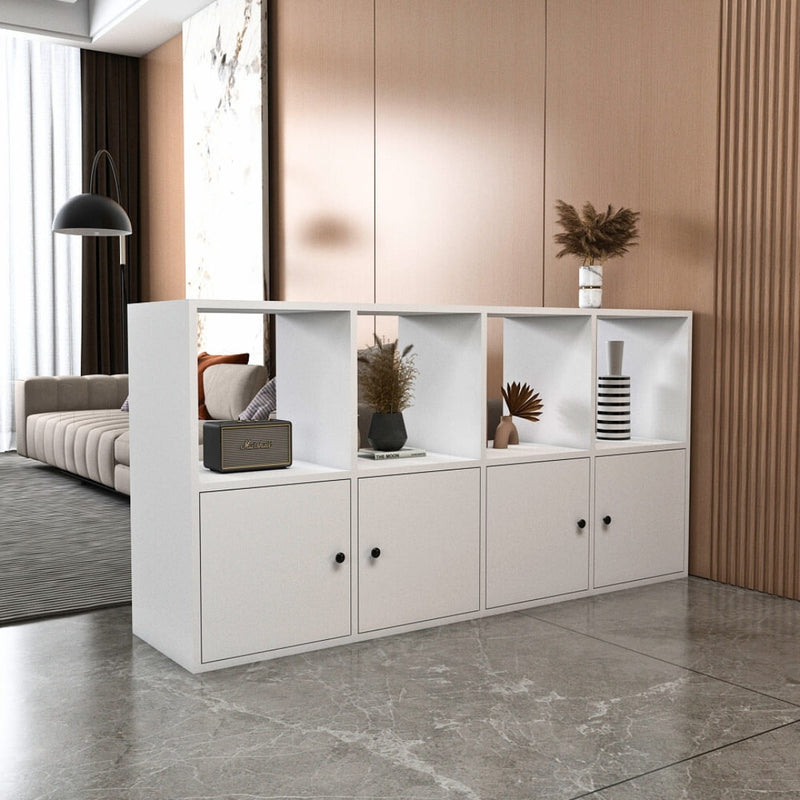Velar 4 Bookcase – White