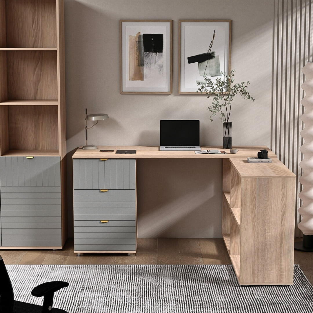 Emilia L-Shape Desk
