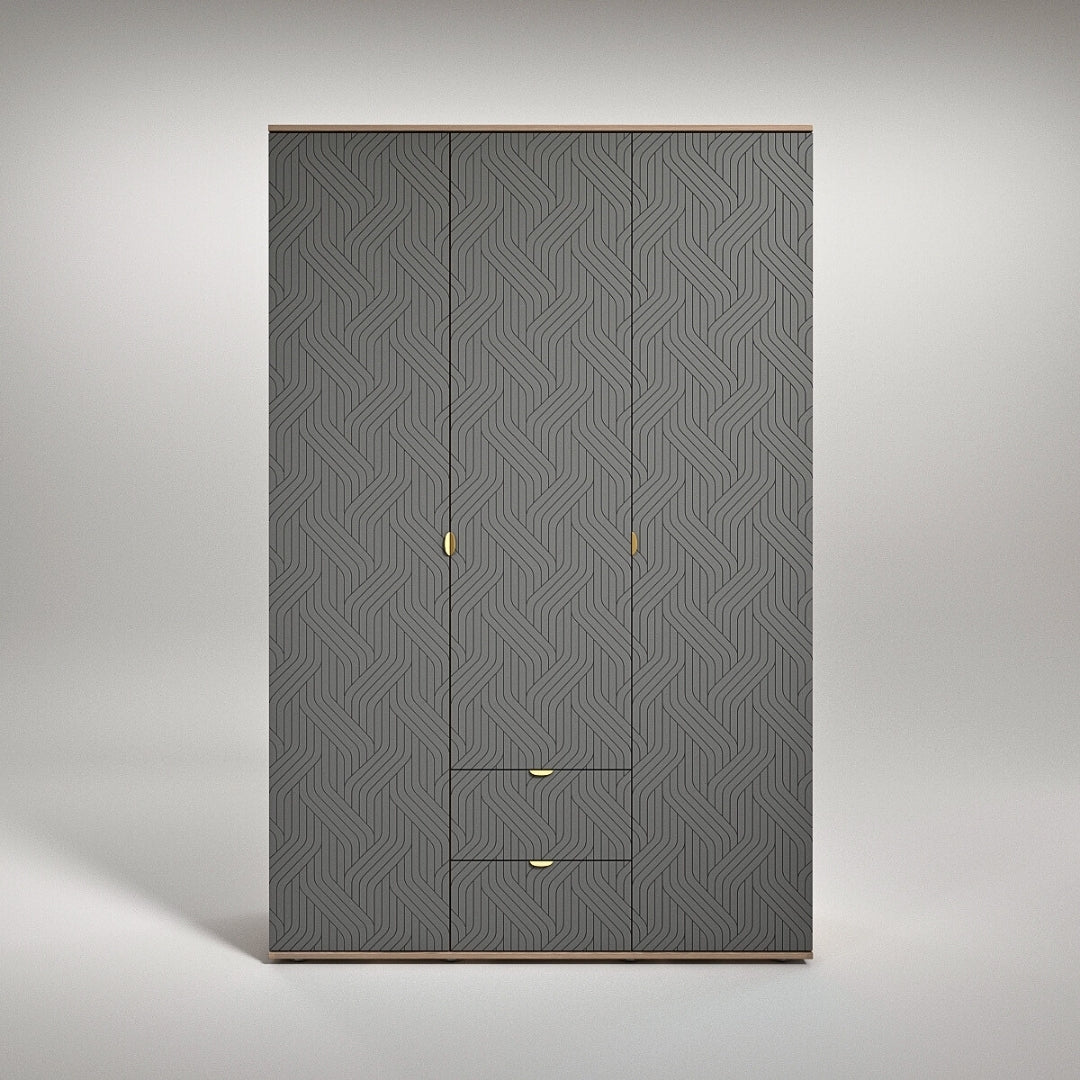 Niyra 3 Door Wardrobe