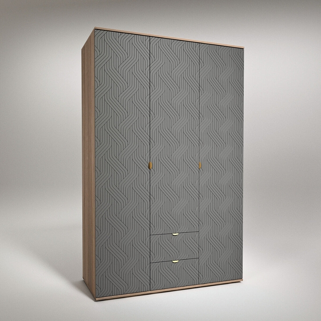 Niyra 3 Door Wardrobe