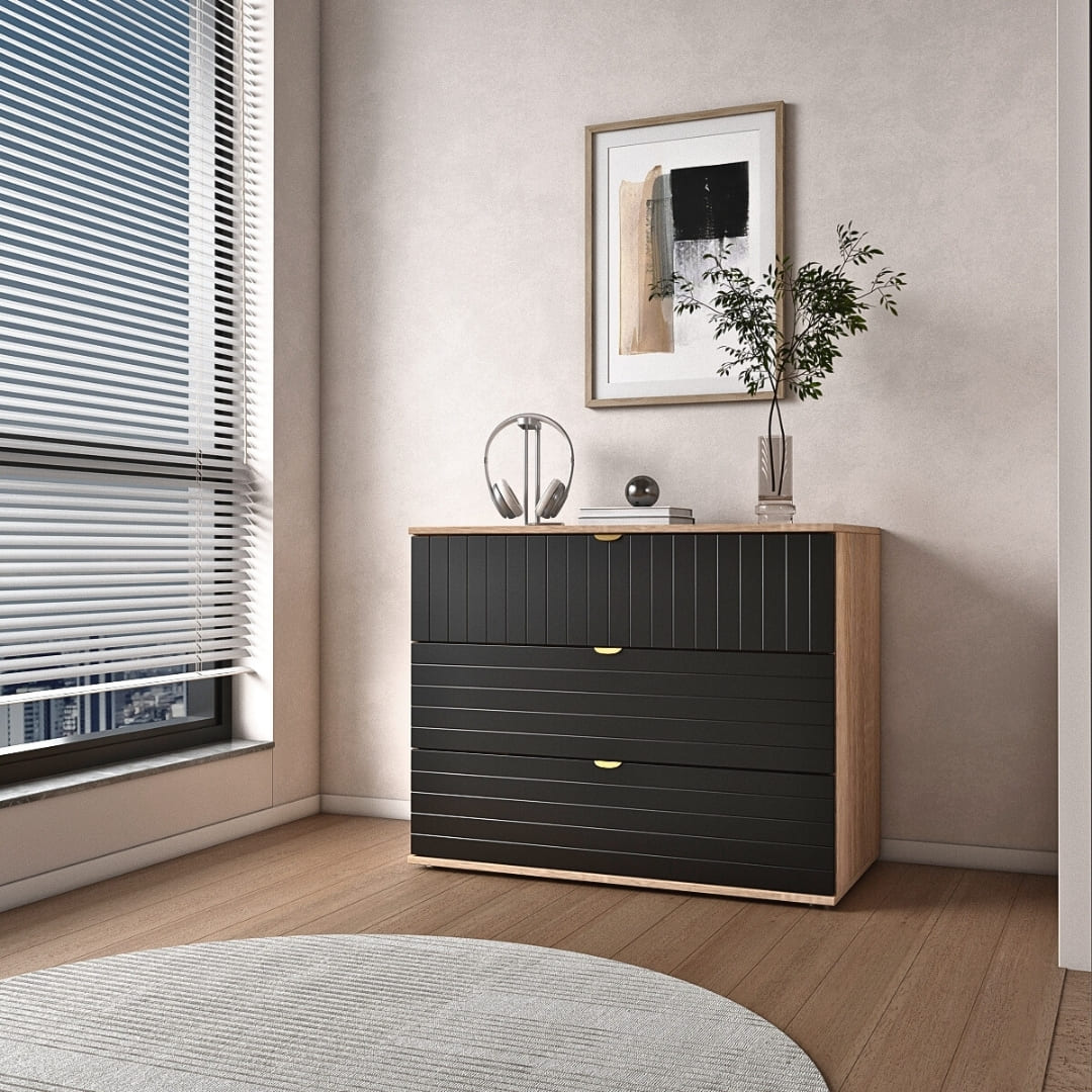 Emilia 3 Drawer Unit