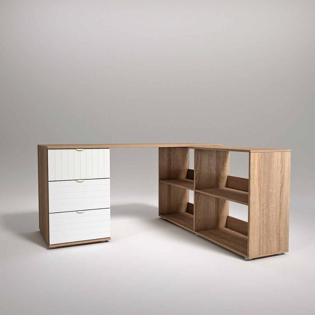 Emilia L-Shape Desk