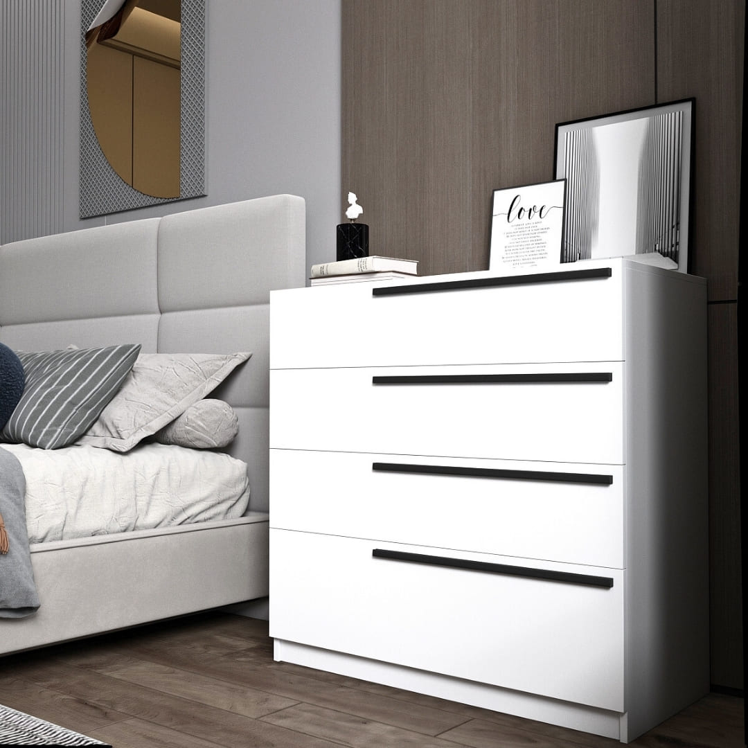 Diplo 4 Wide Drawer Unit