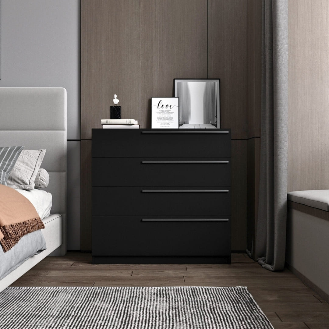Diplo 4 Wide Drawer Unit