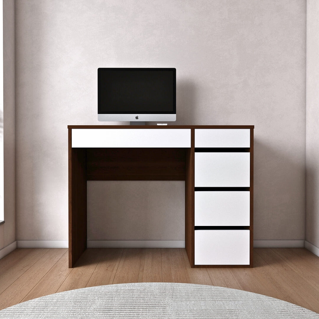 Sylis 5-Drawer Desk