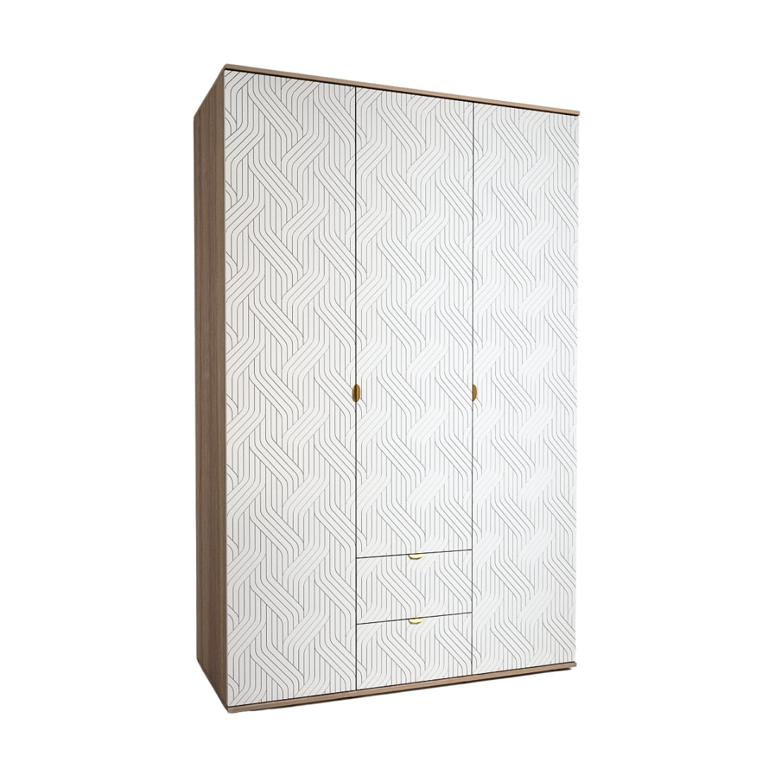Niyra 3 Door Wardrobe