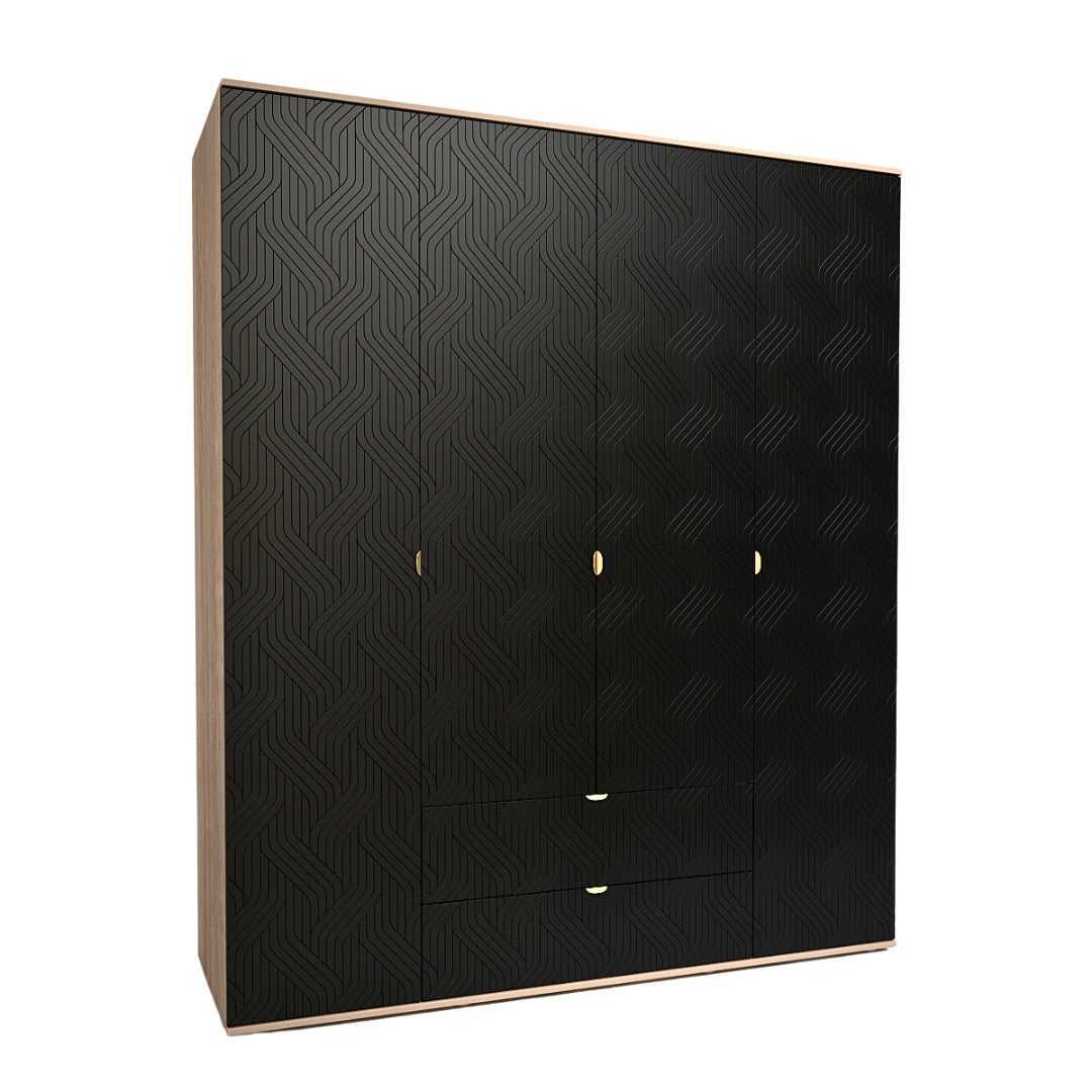 Niyra 4 Door Wardrobe
