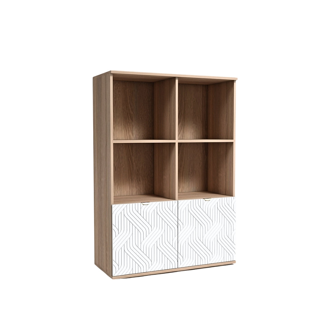 Niyra 4 Bookcase