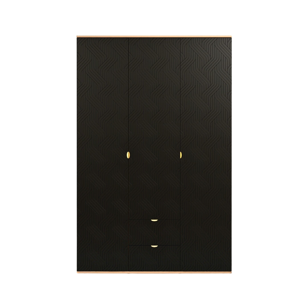 Niyra 3 Door Wardrobe
