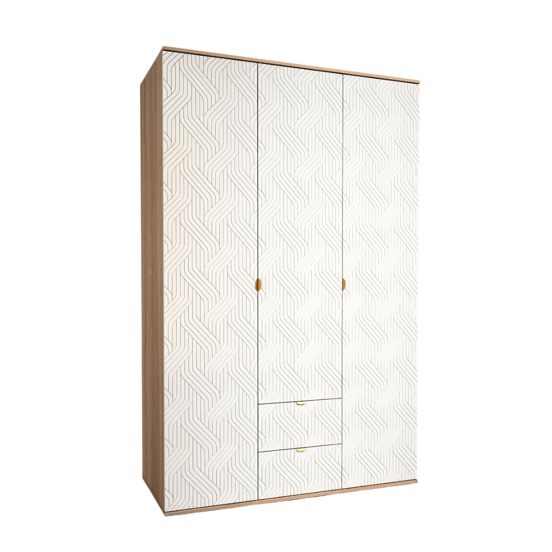 Niyra 3 Door Wardrobe