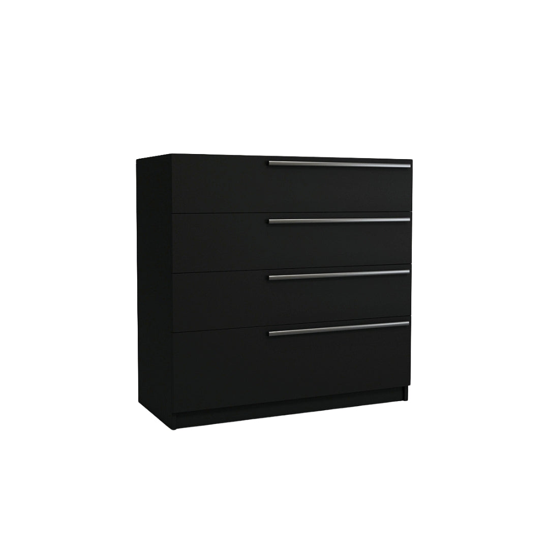 Diplo 3 Door Wardrobe 4-Piece Bedroom Set