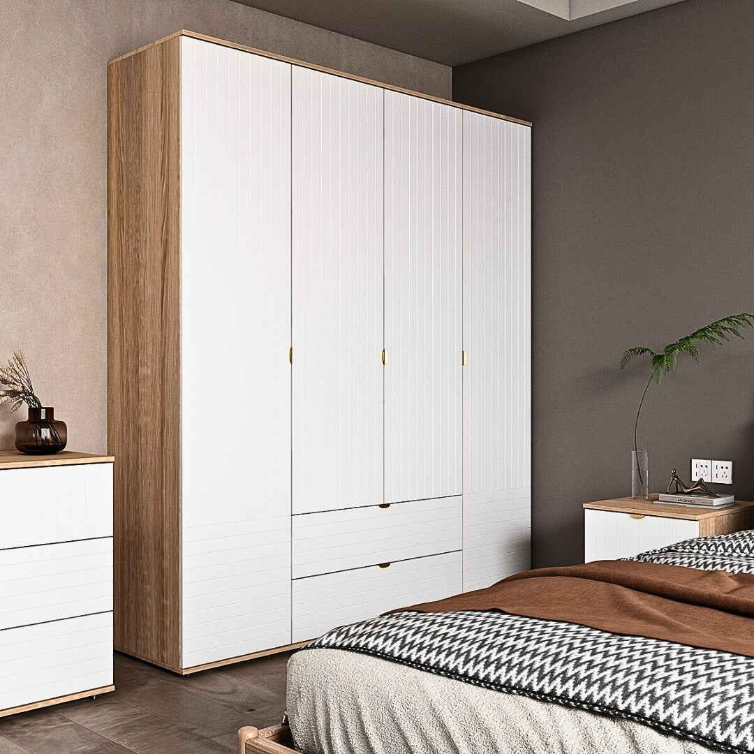 Emilia 4 Door Wardrobe