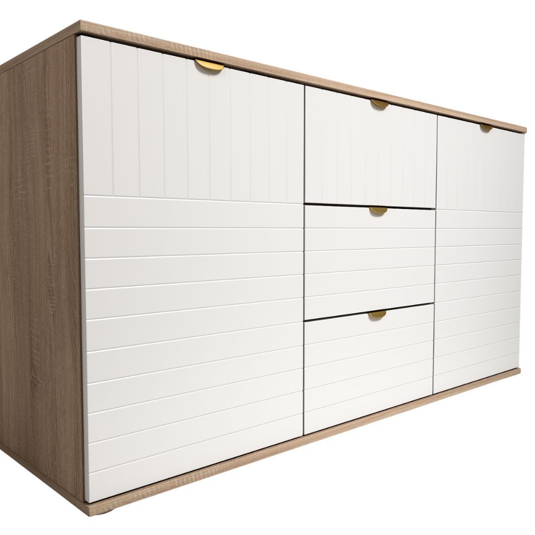 Emila 2 Door 3 Drawer Unit