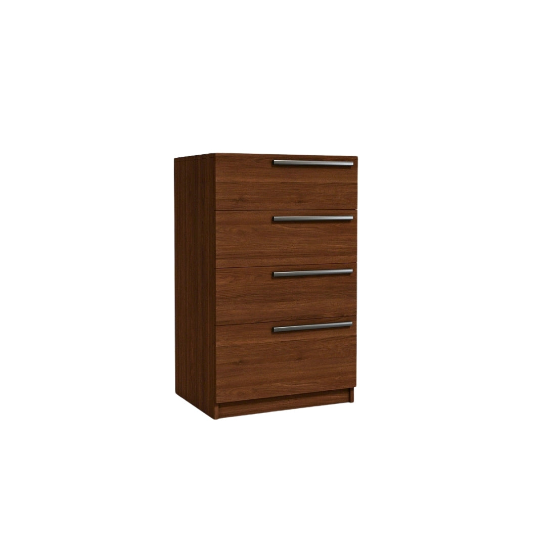 Diplo 4 Door Wardrobe 5-Piece Bedroom Set