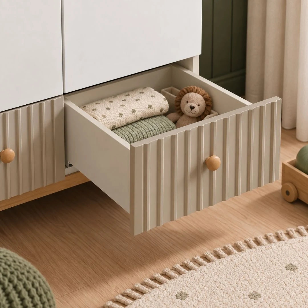 Lumi 2 Door Kids Wardrobe