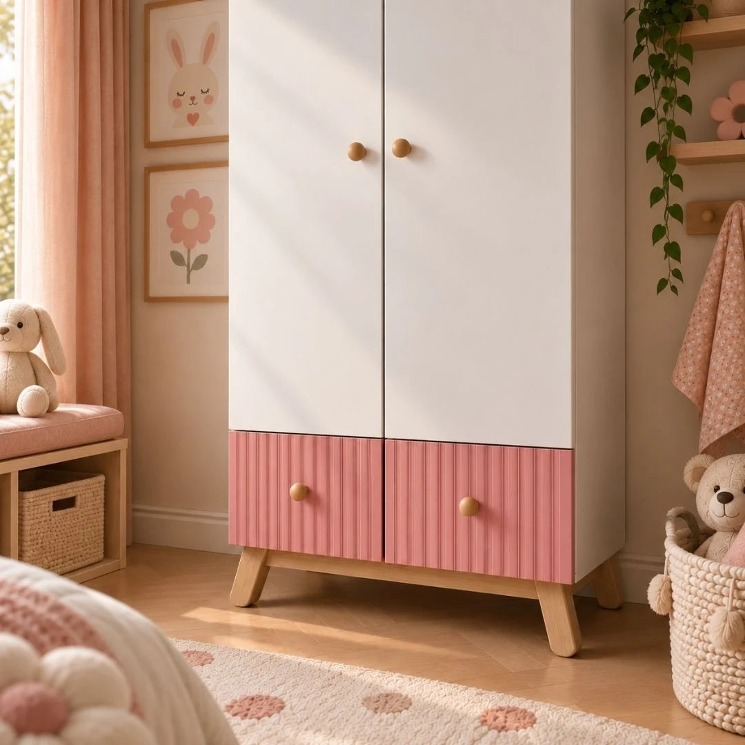Lumi 2 Door Kids Wardrobe