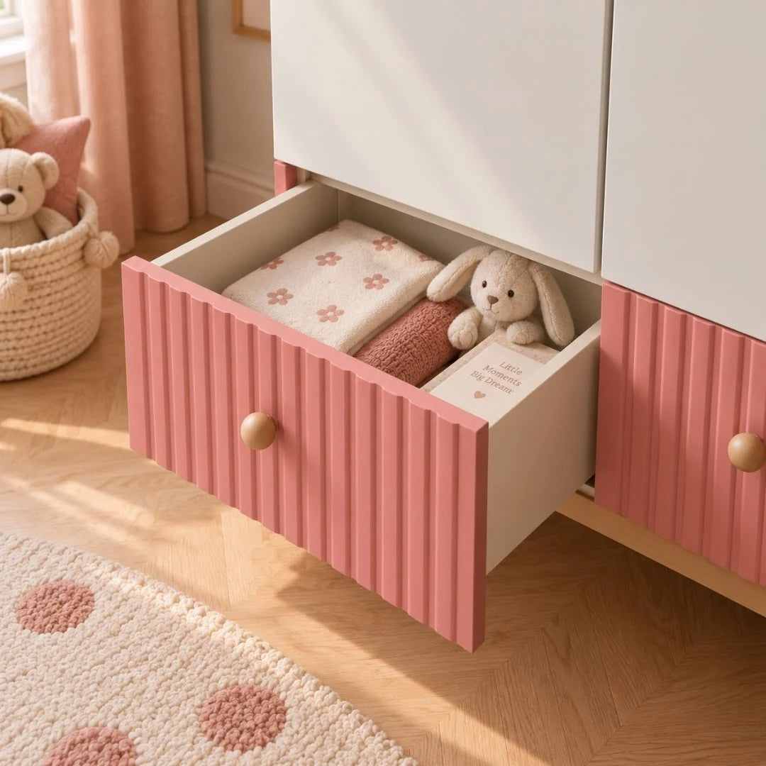 Lumi 2 Door Kids Wardrobe