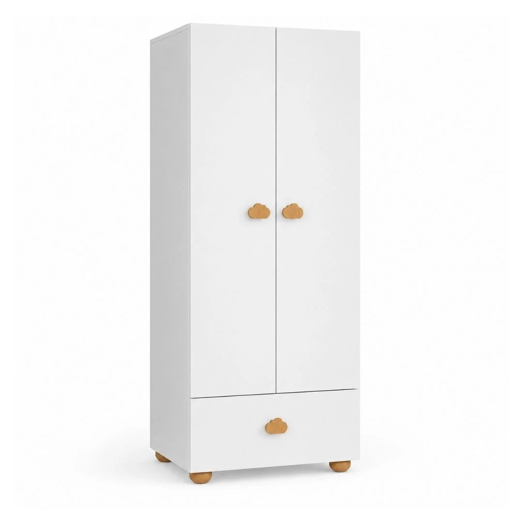 Cloudy Kids Wardrobe – White