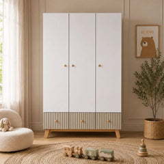 Lumi 3 Door Kids Wardrobe