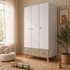 Lumi 3 Door Kids Wardrobe