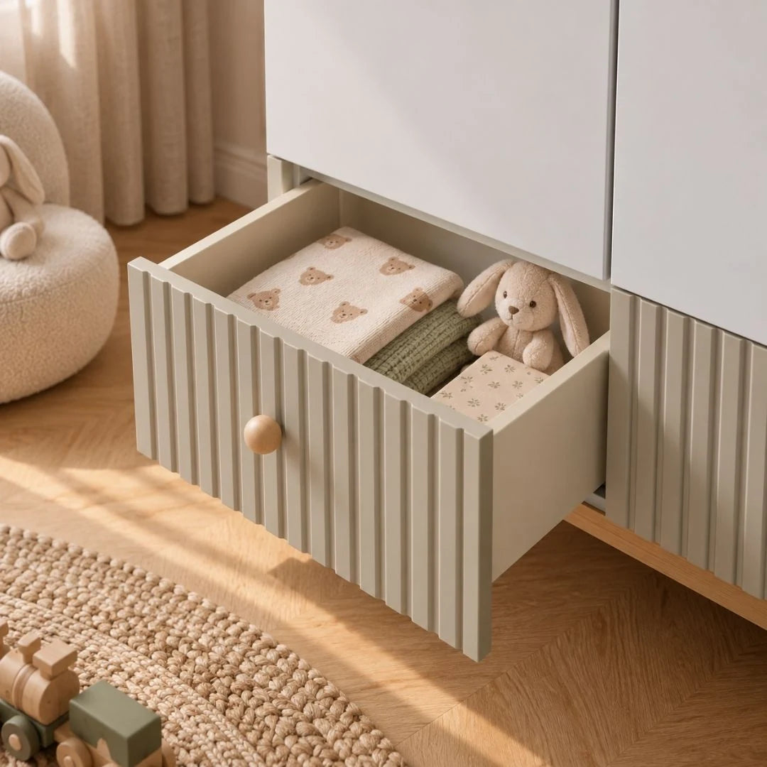 Lumi 3 Door Kids Wardrobe