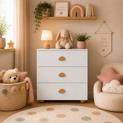 Cloudy Kids 3 Drawer Unit