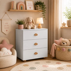 Cloudy Kids 3 Drawer Unit