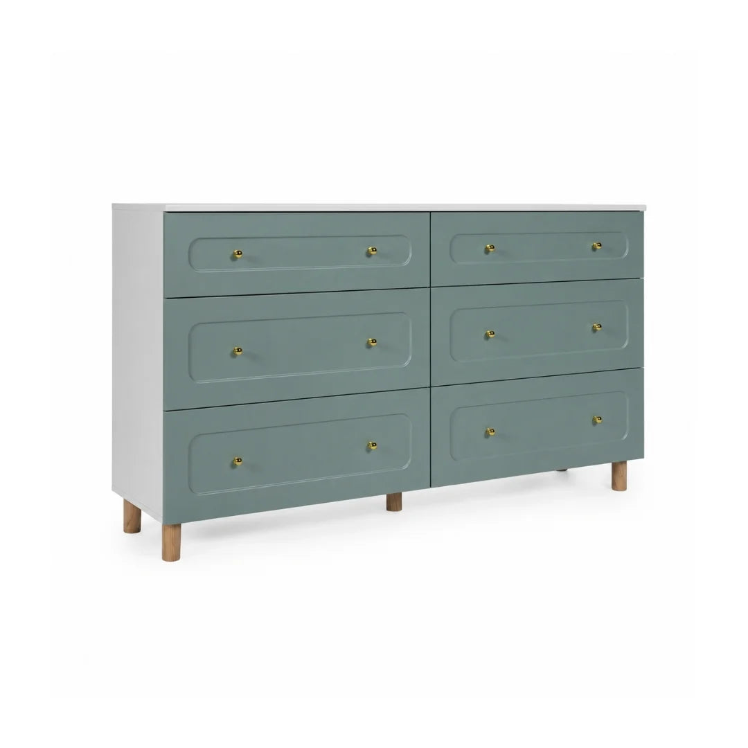 Dazz Kids 6 Drawer Unit