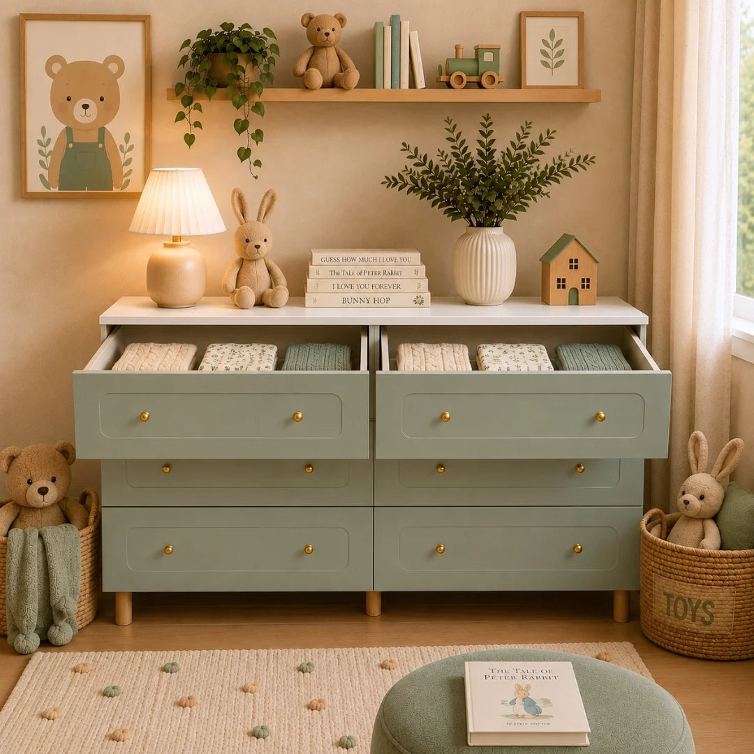 Dazz Kids 6 Drawer Unit