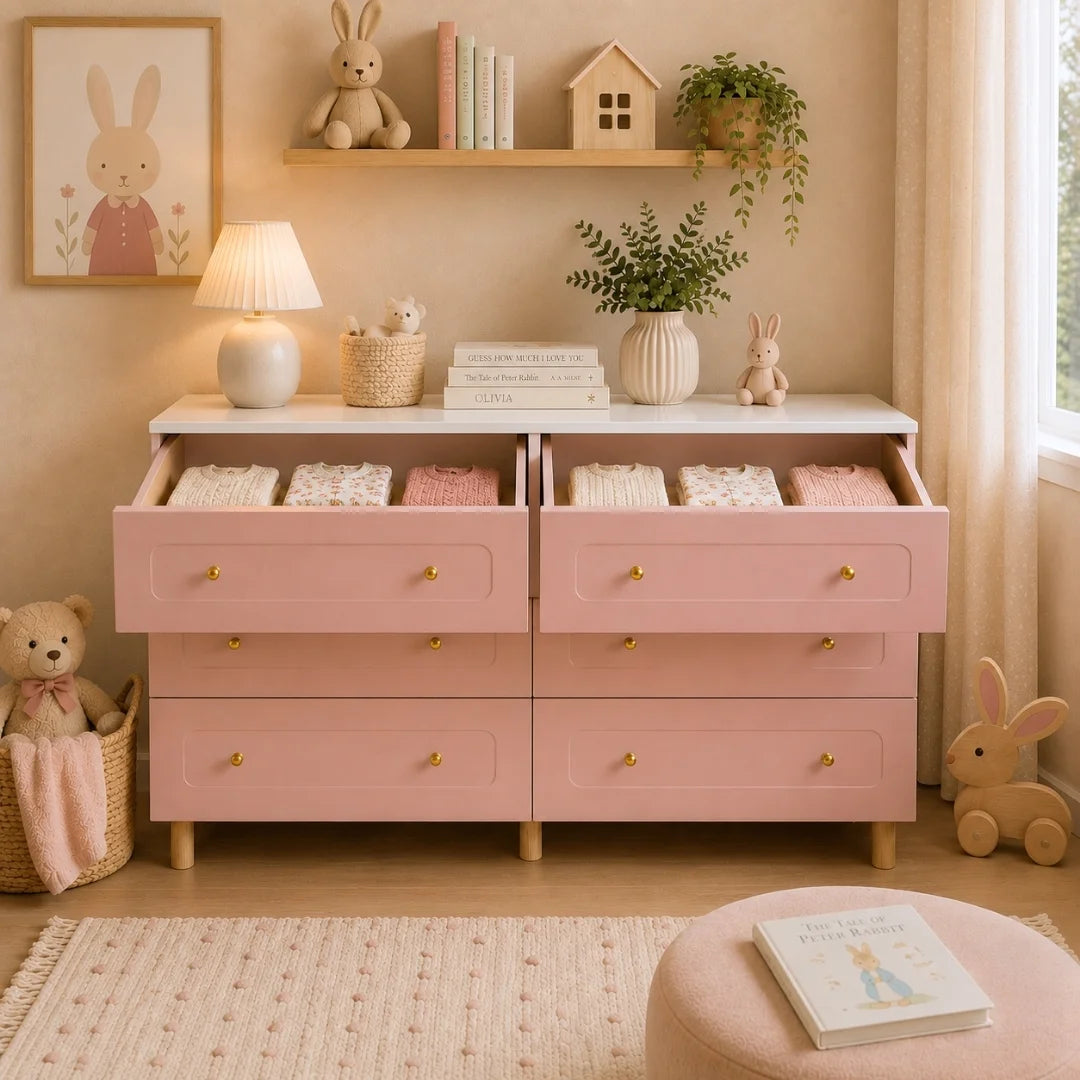 Dazz Kids 6 Drawer Unit