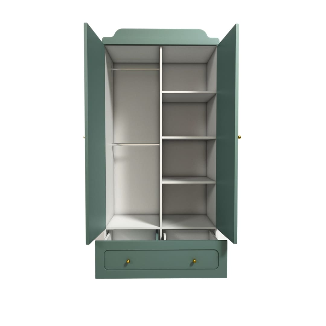 Dazz 2 Door Wardrobe Kids Bedroom Set