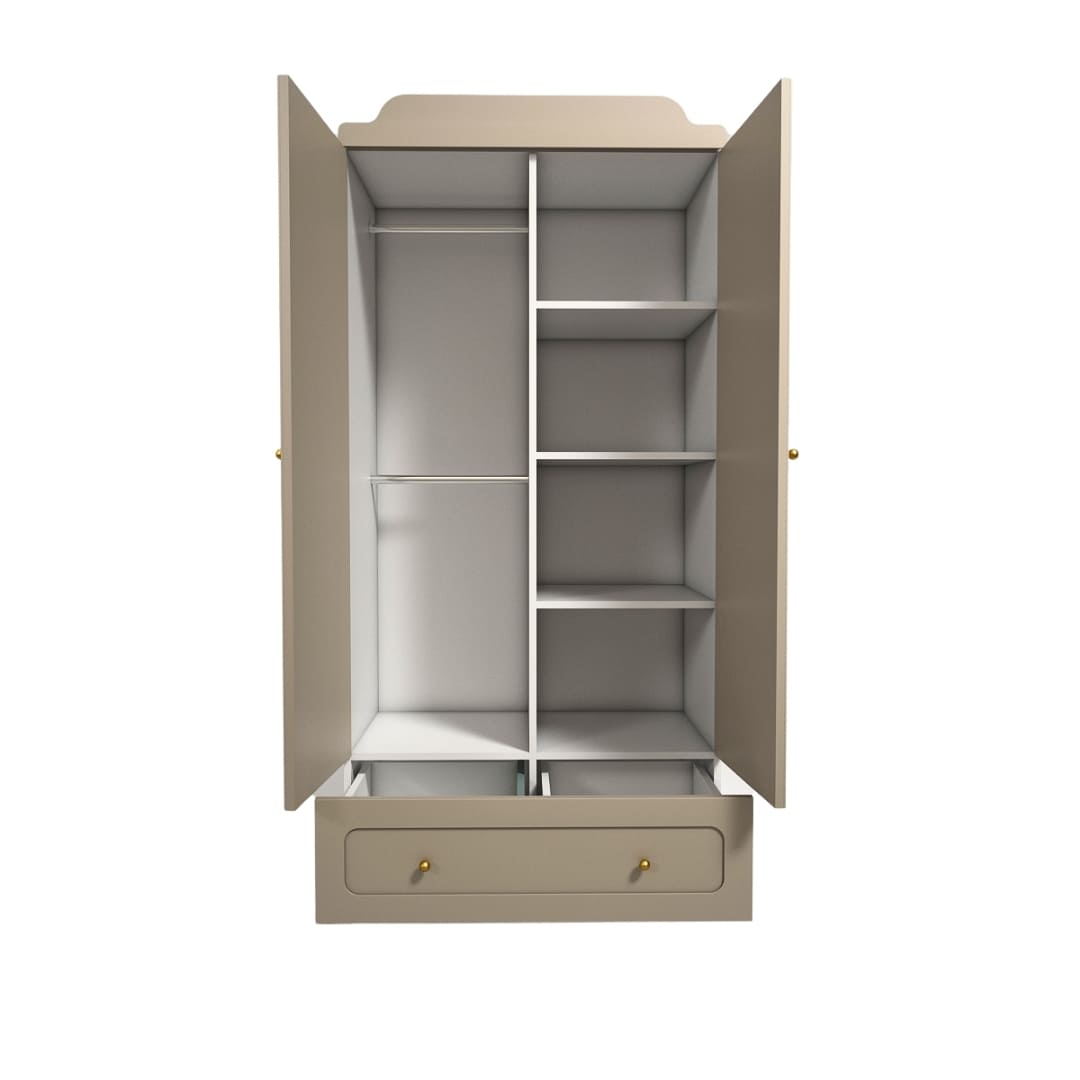 Dazz 2 Door Wardrobe Kids Bedroom Set