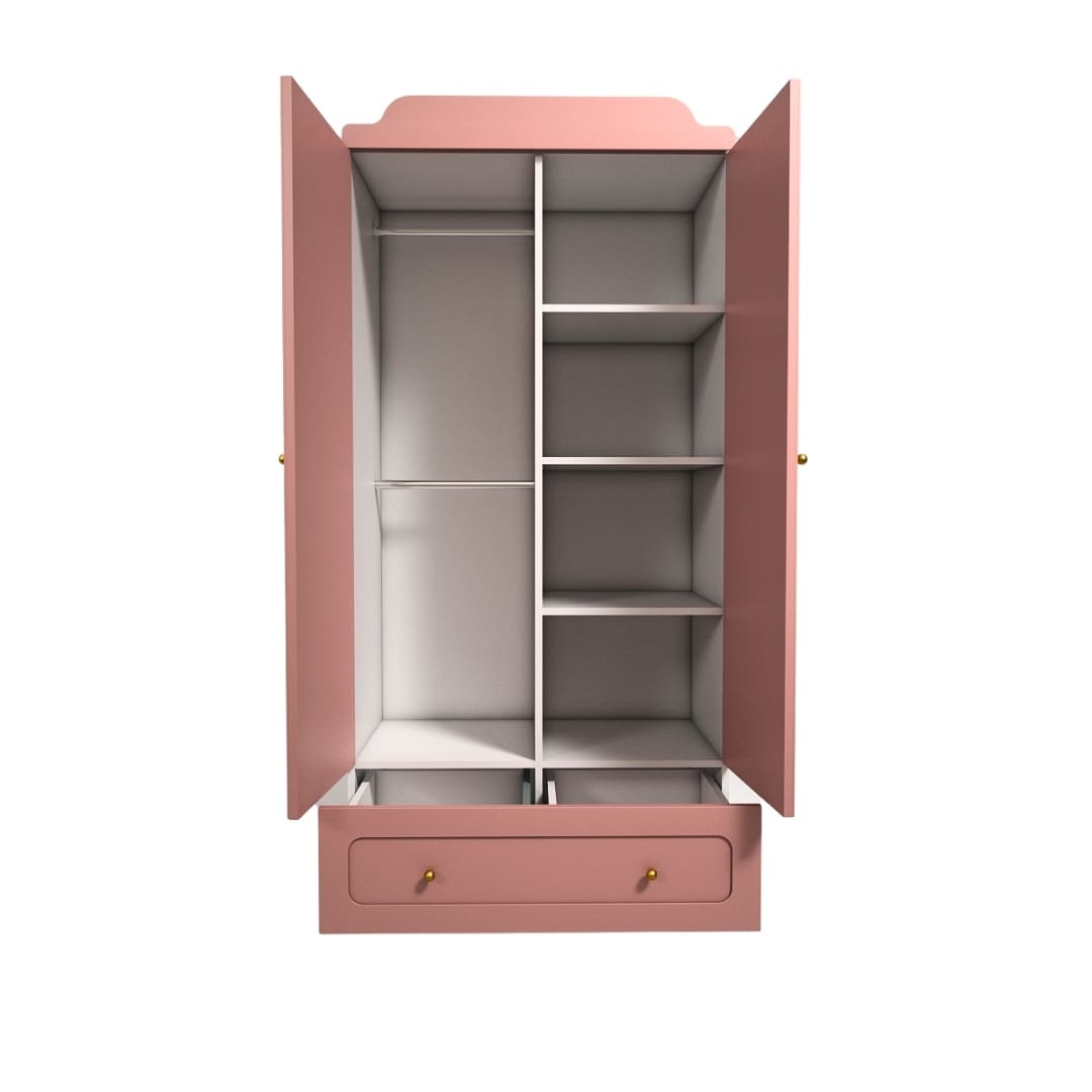 Dazz 2 Door Wardrobe Kids Bedroom Set