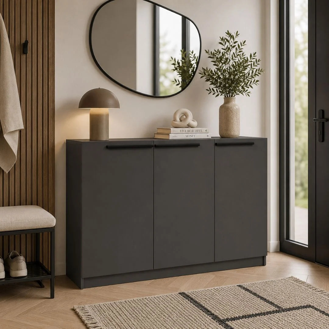 Diplo 3 Door Shoe Cabinet