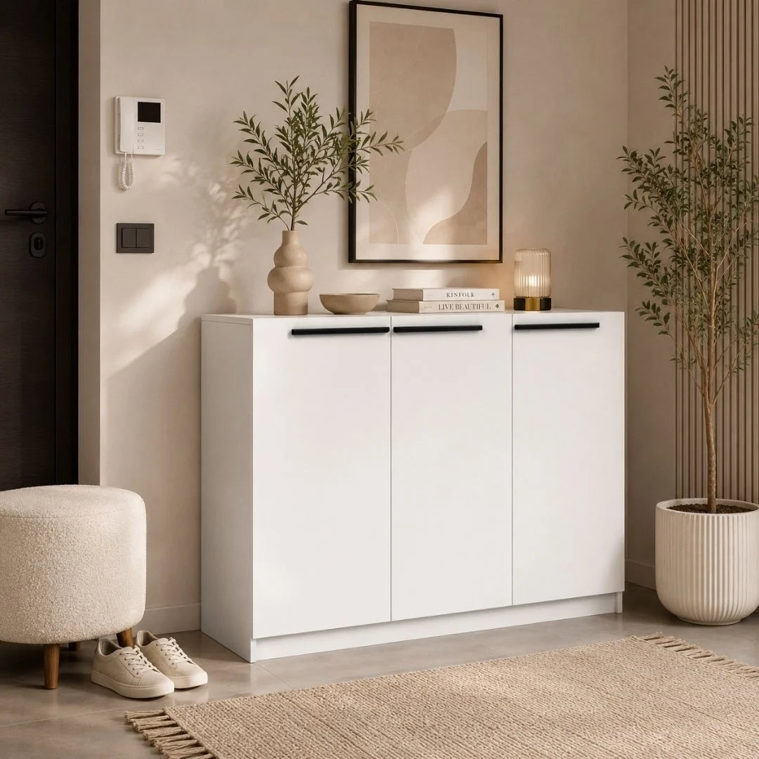 Diplo 3 Door Shoe Cabinet