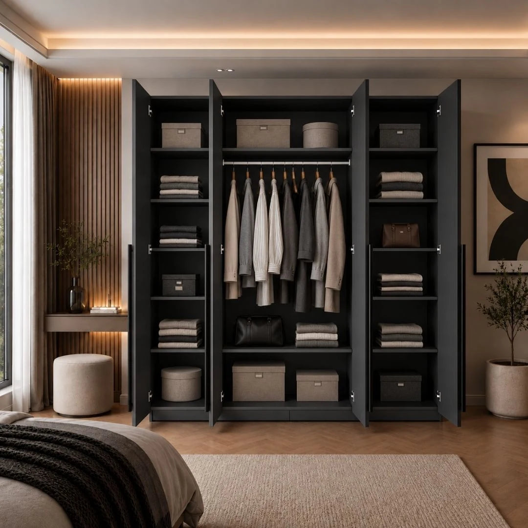 Diplo 4 Door Wardrobe