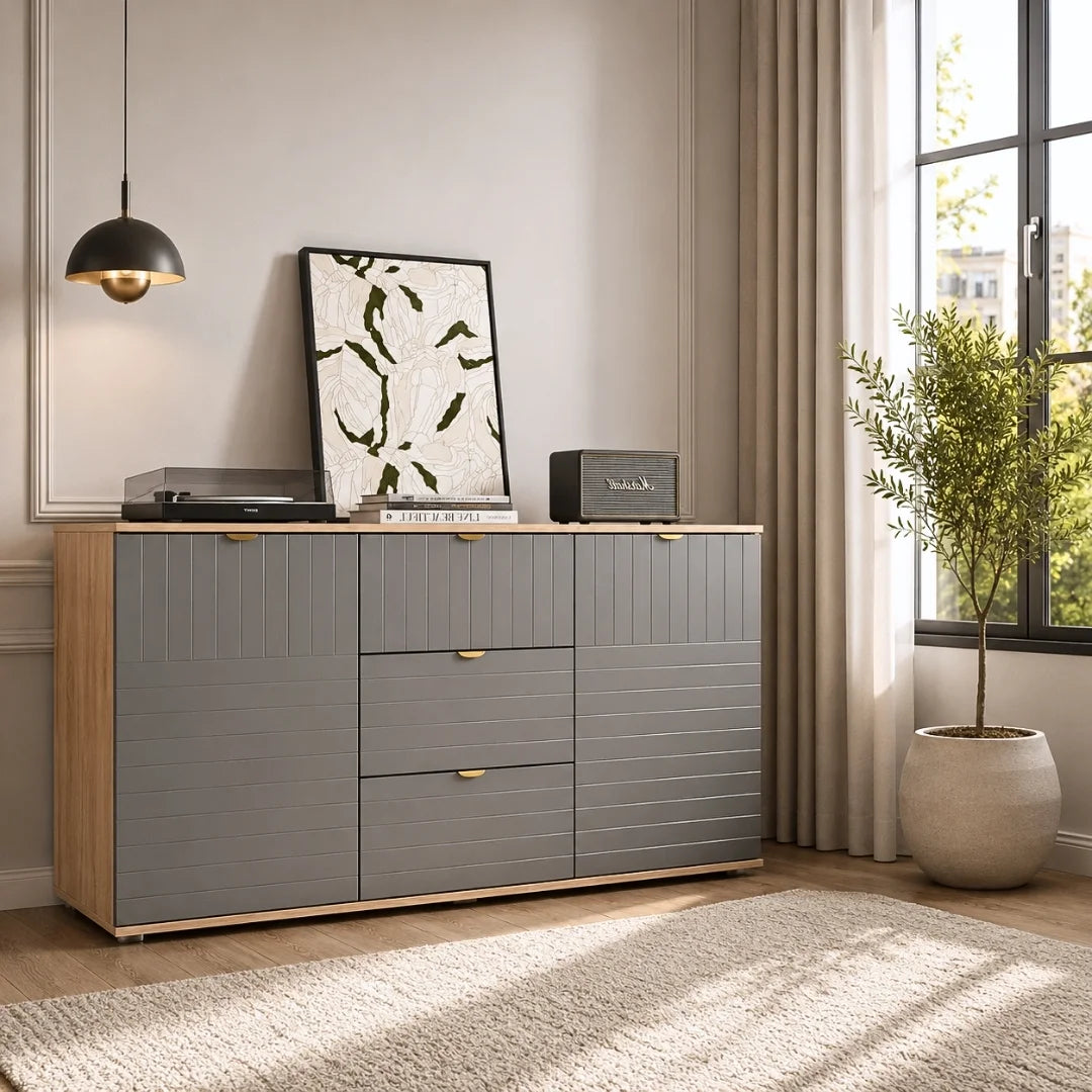 Emila 2 Door 3 Drawer Unit