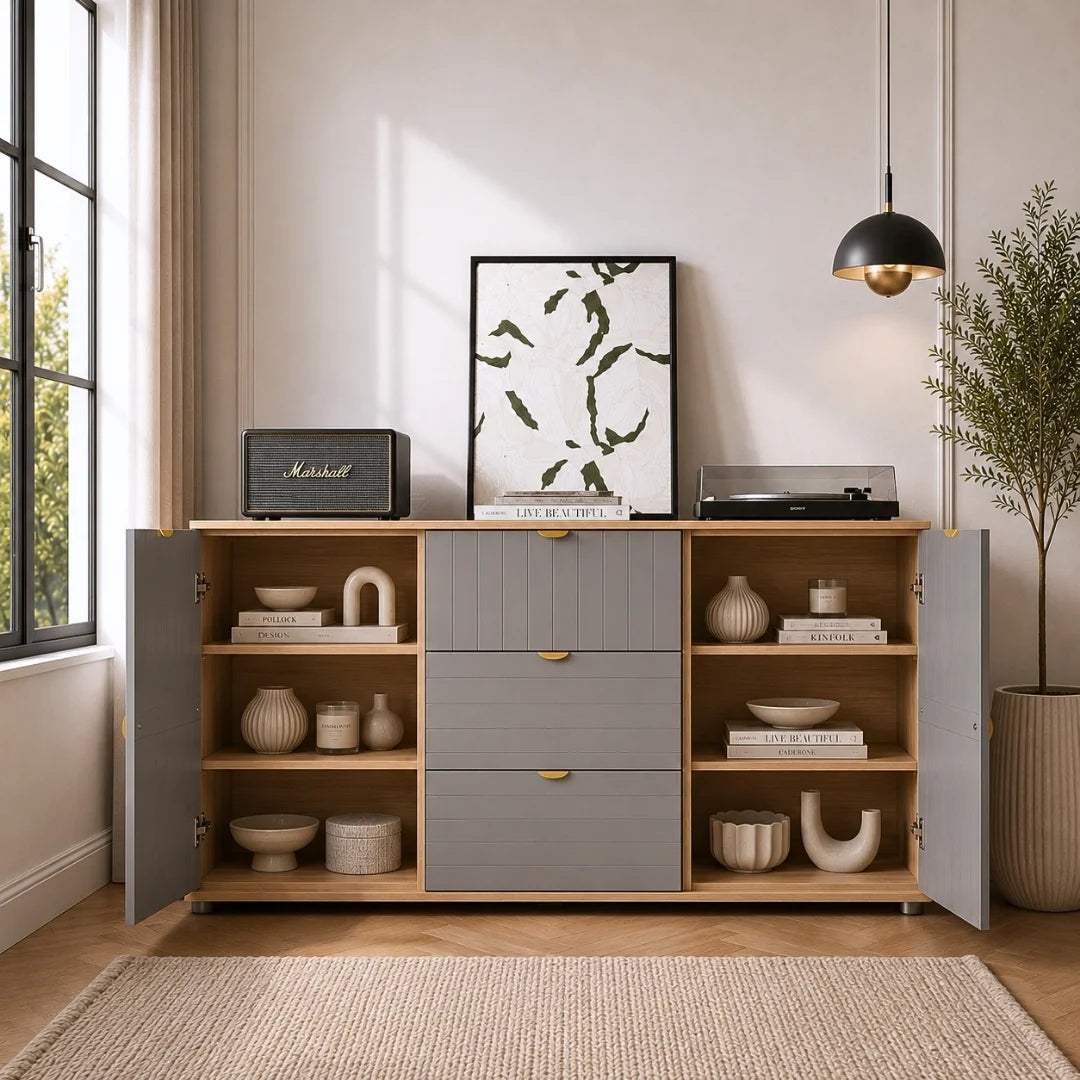 Emila 2 Door 3 Drawer Unit